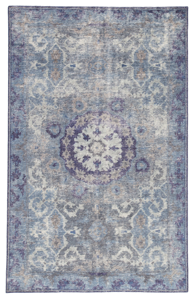 Modify Medallion Rug in Moonlight Blue & Peacoat design by Jaipur Living