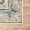 Modify Hand-Knotted Medallion Blue & Light Gray Area Rug