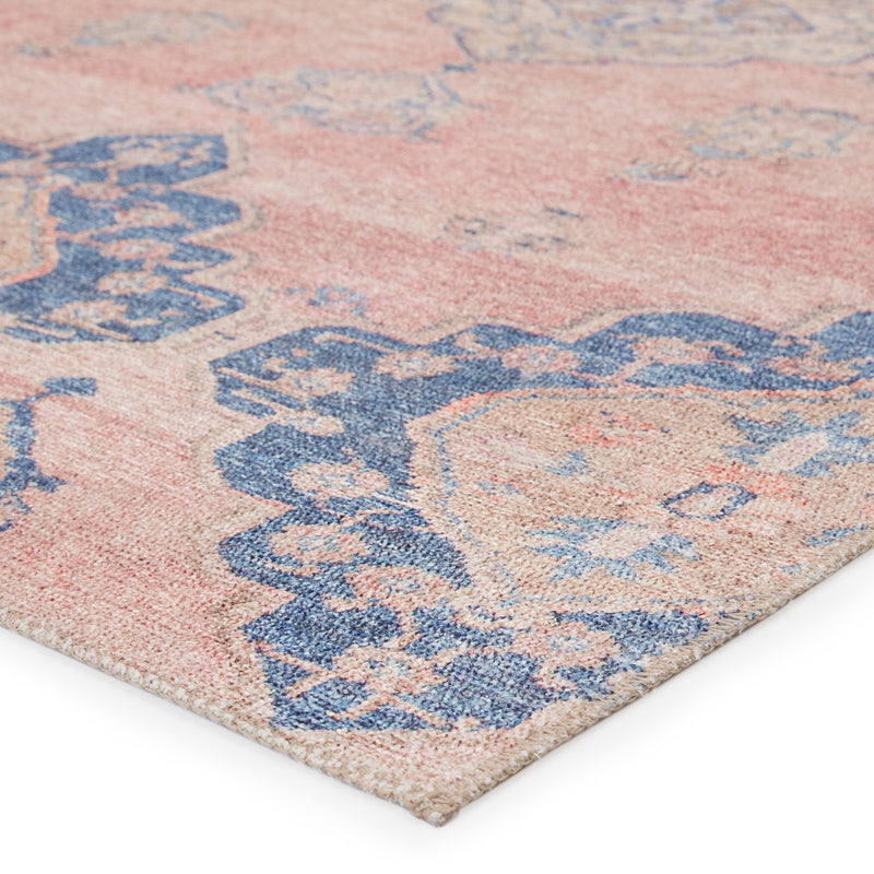 Adalee Medallion Pink & Blue Rug by Jaipur Living