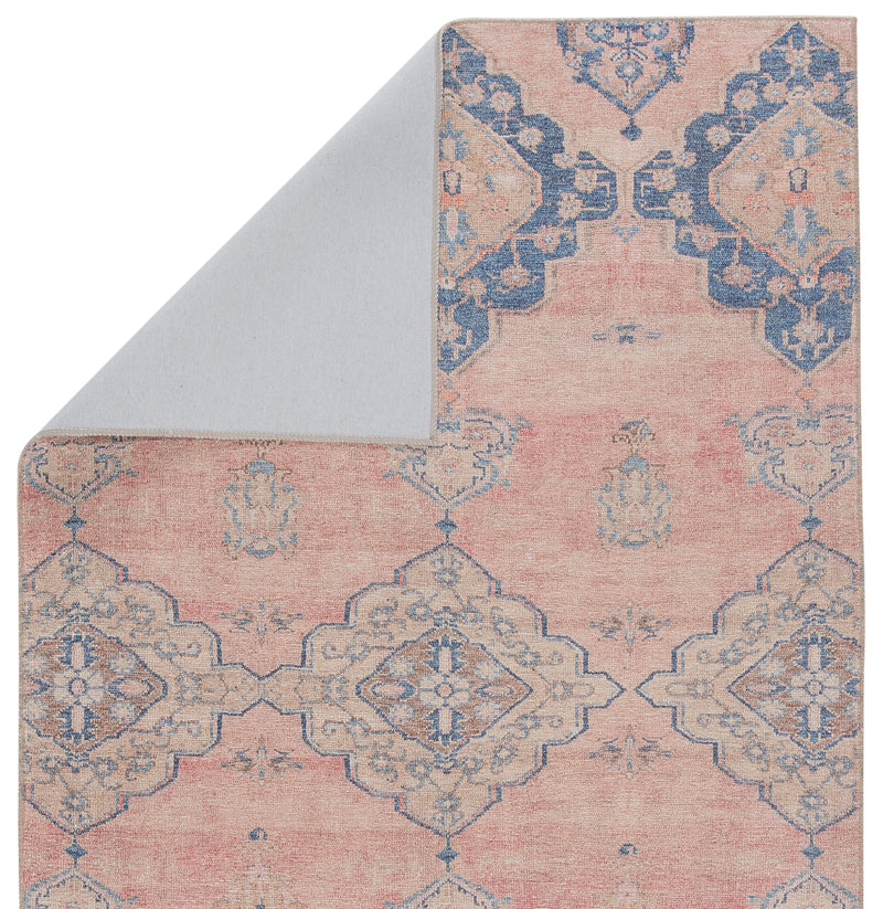 Adalee Medallion Pink & Blue Rug by Jaipur Living