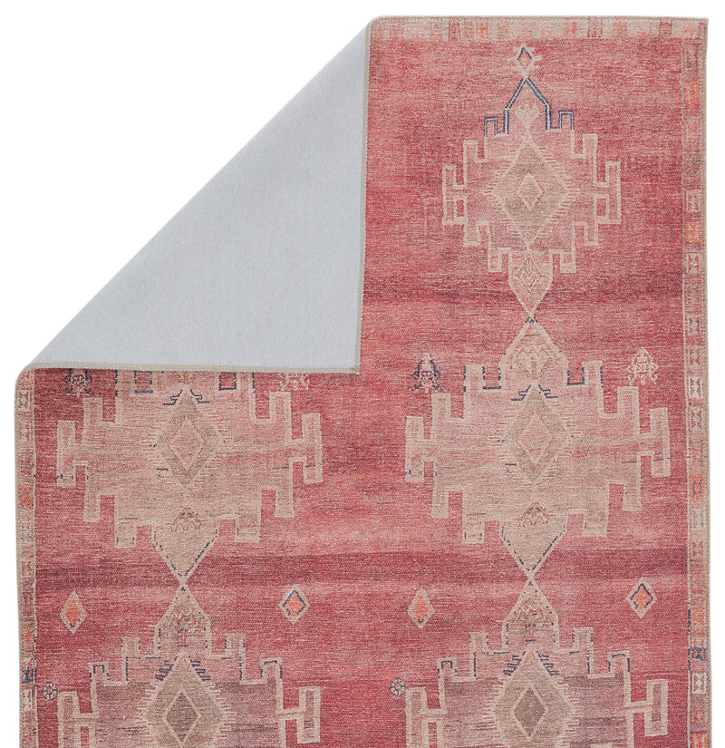 Evadne Medallion Pink & Blue Rug by Jaipur Living