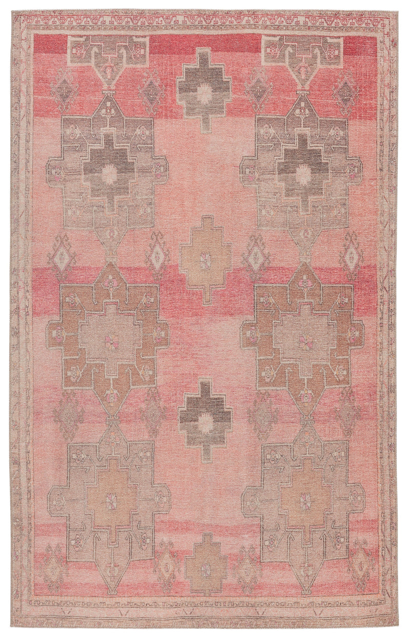 Faron Medallion Pink & Tan Rug by Jaipur Living