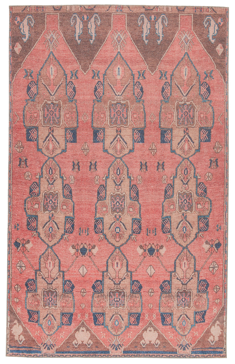 Lani Medallion Pink & Blue Rug by Jaipur Living