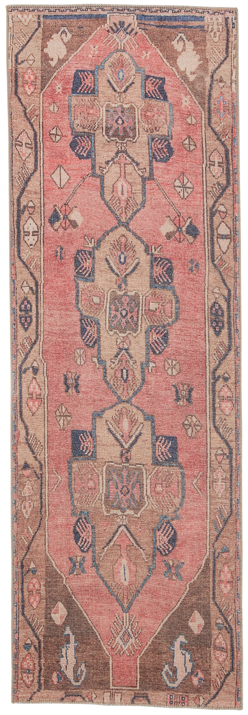 Lani Medallion Pink & Blue Rug by Jaipur Living