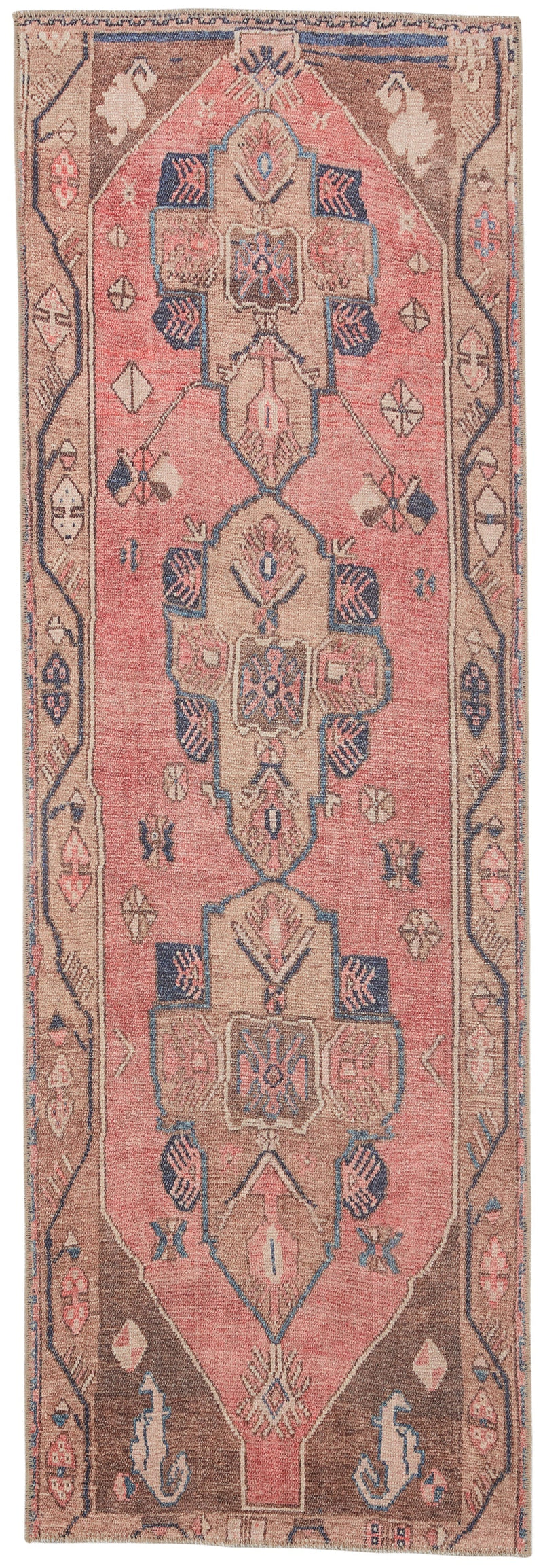 Lani Medallion Pink & Blue Rug by Jaipur Living