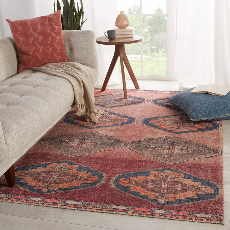 Mirta Medallion Pink & Blue Rug by Jaipur Living