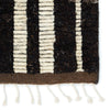 Keoka Quest Hand Knotted Dark Brown & Ivory Rug 4