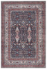 Calla Oriental Blue & Red Area Rug