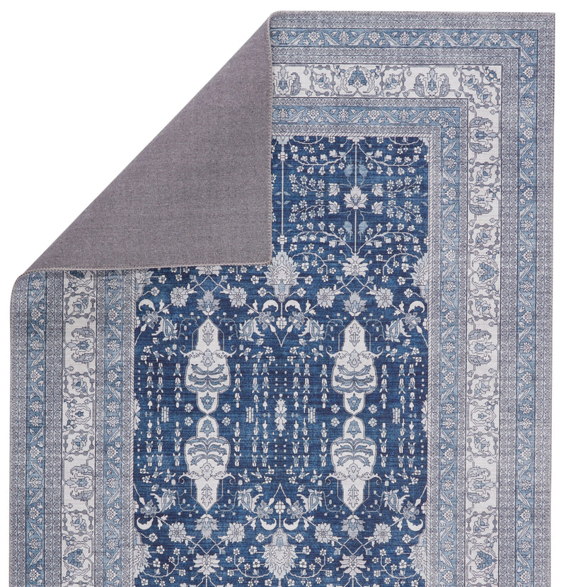 Calla Oriental Blue & White Area Rug