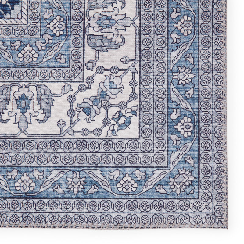 Calla Oriental Blue & White Area Rug