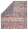 Novah Oriental Red & Gray Area Rug