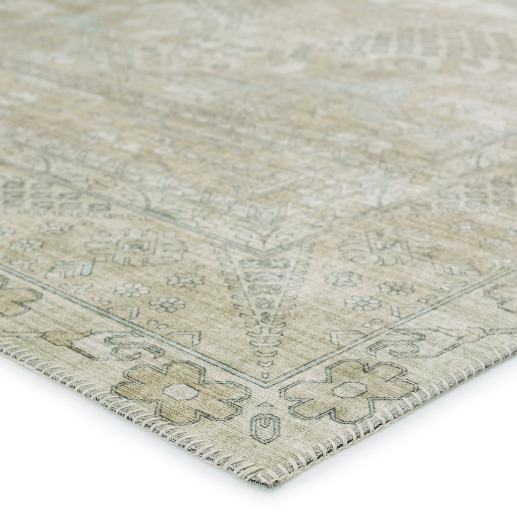 Keyara Issa Light Taupe & Gray Rug by Nikki Chu 2