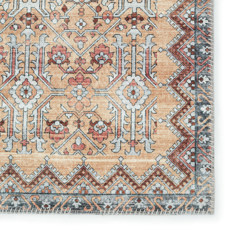 Keyara Dalia Tan & Light Gray Rug by Nikki Chu 4