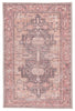 Cosima Medallion Pink/ Dark Purple Rug by Jaipur Living