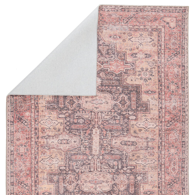 Cosima Medallion Pink/ Dark Purple Rug by Jaipur Living