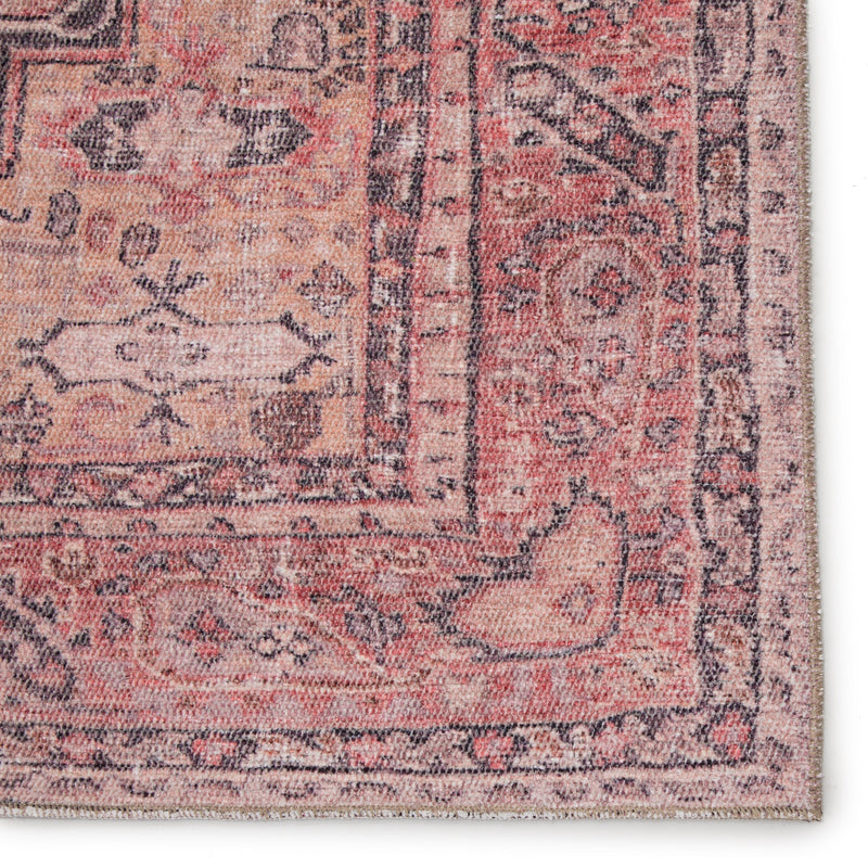 Cosima Medallion Pink/ Dark Purple Rug by Jaipur Living