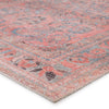 Pippa Medallion Pink/ Light Blue Runner Rug