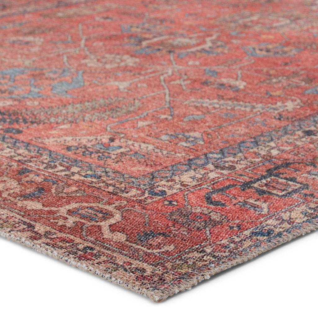 Galina Oriental Rug in Red & Blue by Jaipur Living