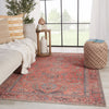 Galina Oriental Rug in Red & Blue by Jaipur Living