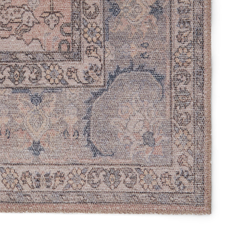 Kadin Medallion Rug in Pink & Blue by Jaipur Living