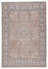 Kadin Medallion Rug in Pink & Blue by Jaipur Living