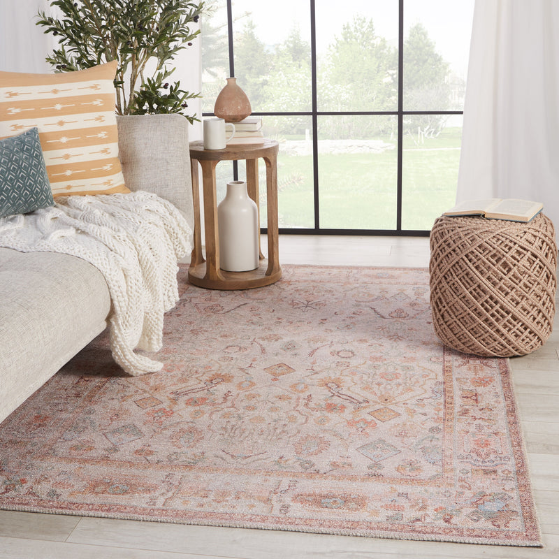 Avin Oriental Rug in Blush & Cream by Jaipur Living