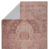 Ozan Medallion Rug in Pink & Burgundy by Jaipur Living