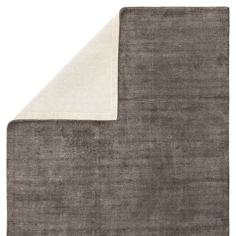 Kelle Solid Rug in Dark Gull Gray & Ash design by Jaipur Living