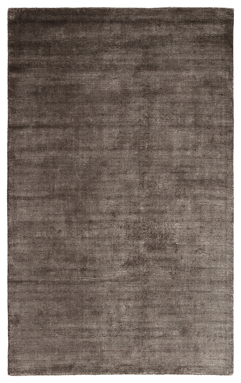 Kelle Solid Rug in Dark Gull Gray & Ash design by Jaipur Living