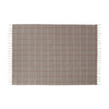 Grid Rug in Caramel / Offwhite