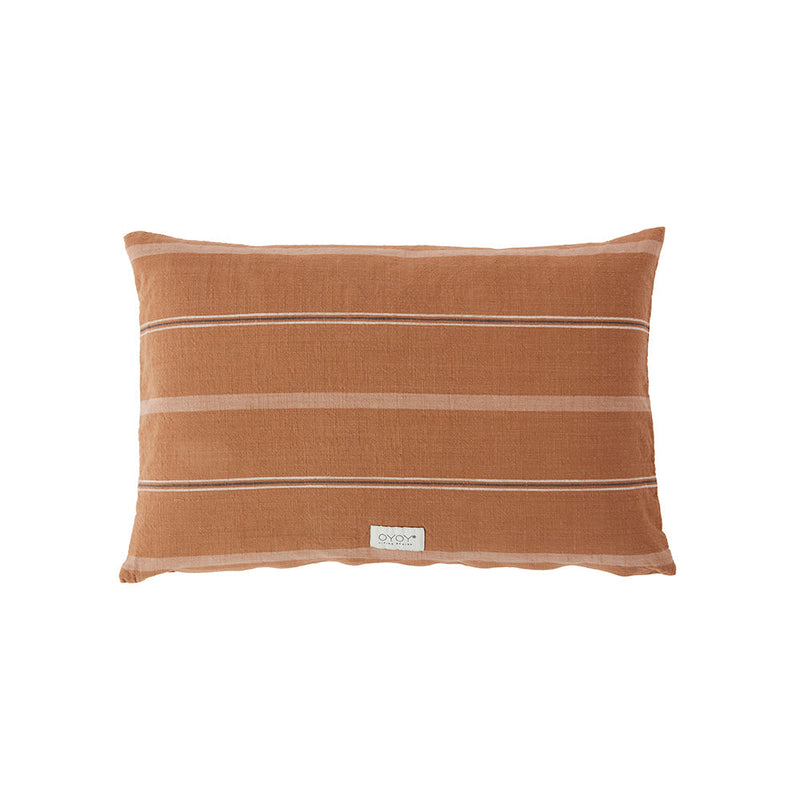 Kyoto Cushion in Dark Caramel