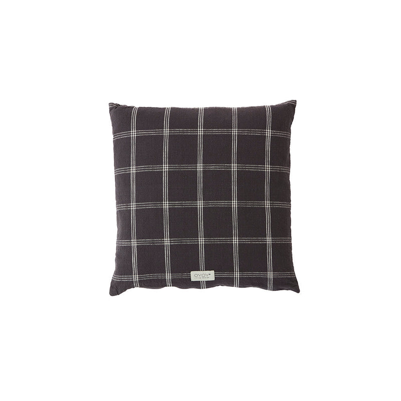 Square Kyoto Cushion in Anthracite