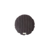 Round Kyoto Cushion in Anthracite