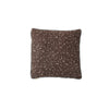 Quilted Aya Cushion in Brown / Offwhite