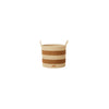 3 Piece Set Gomi Cylinder Storage Baskets in Caramel