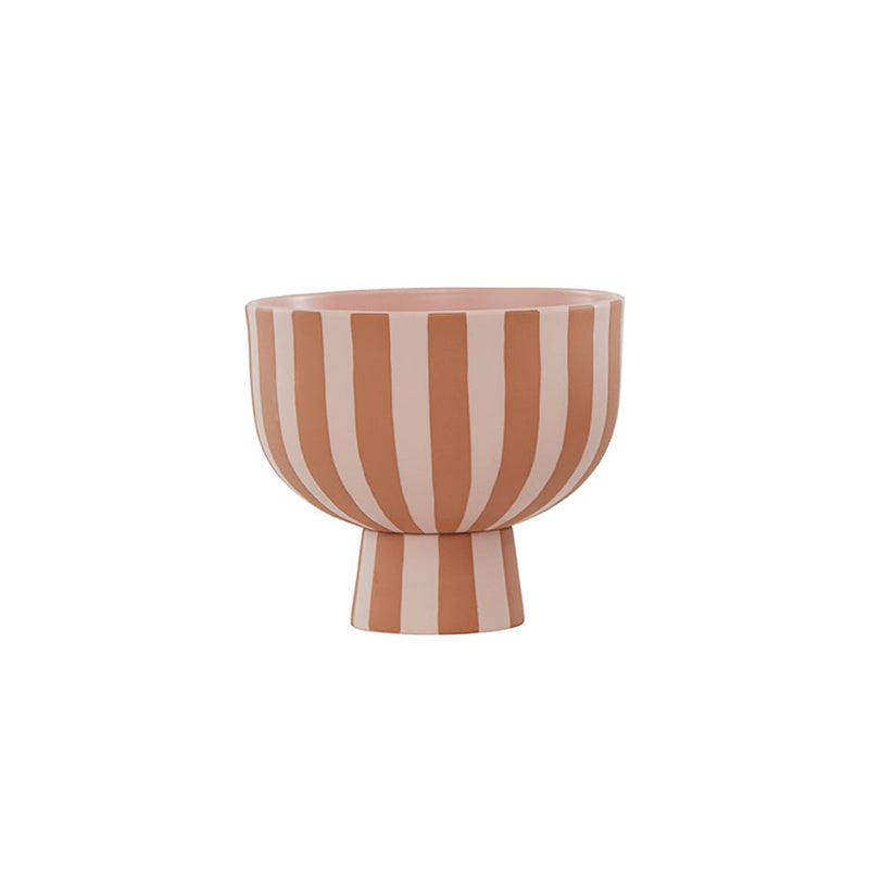 Toppu Bowl in Caramel / Rose