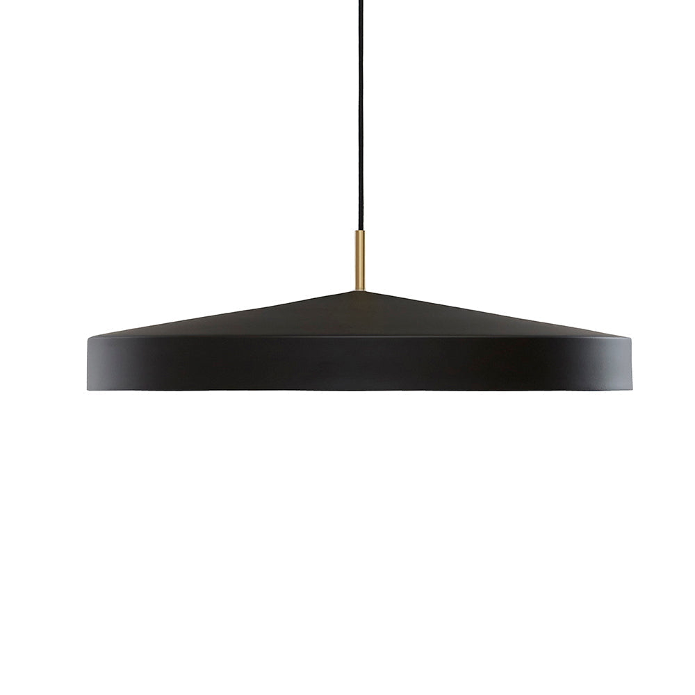 Large Hatto Pendant in Black