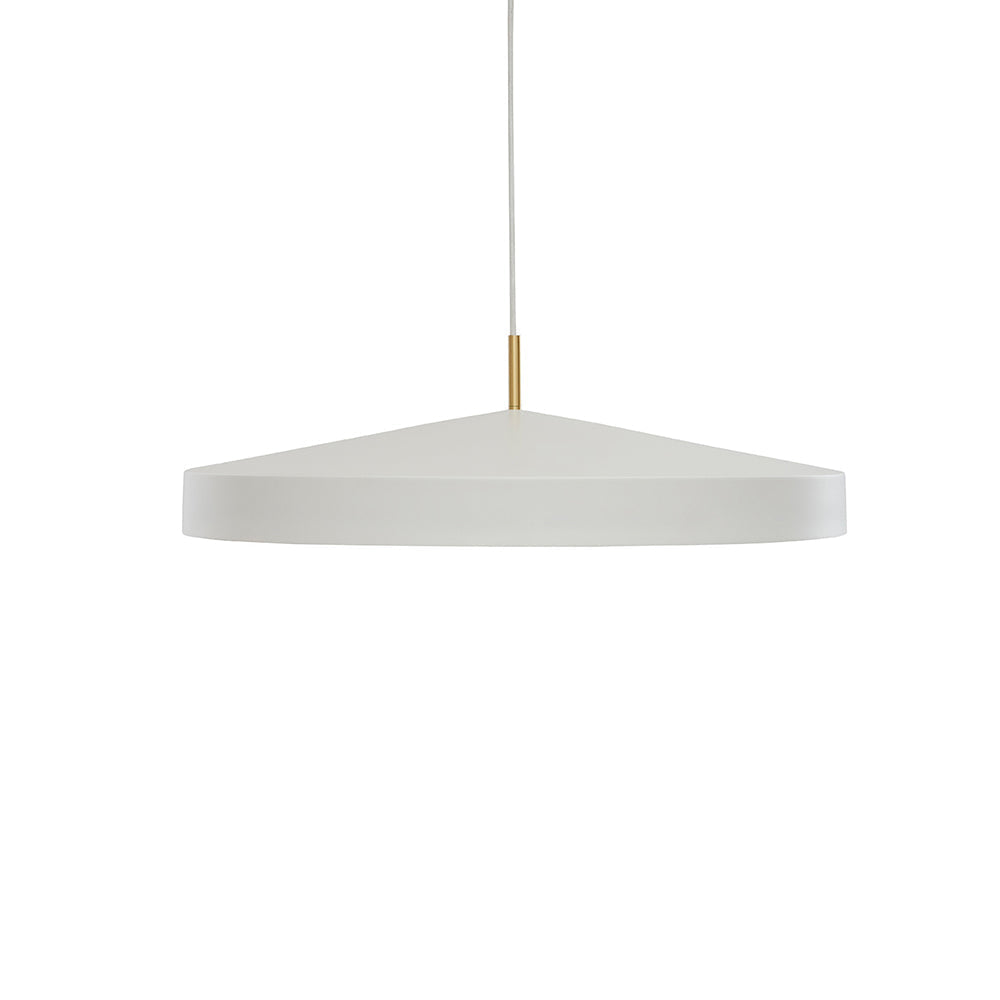 Large Hatto Pendant in White