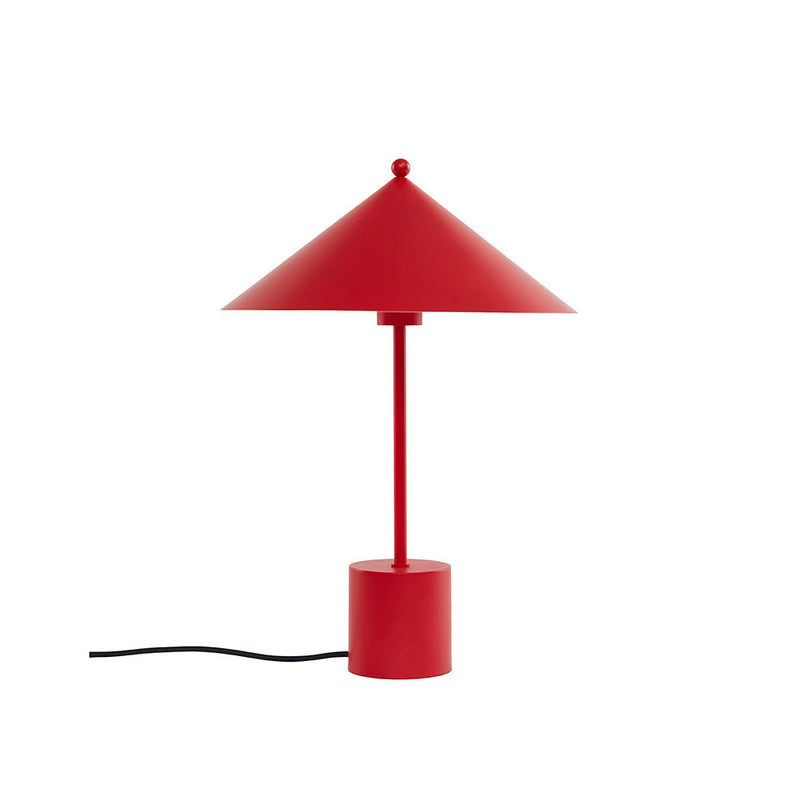 Kasa Table Lamp in Cherry Red