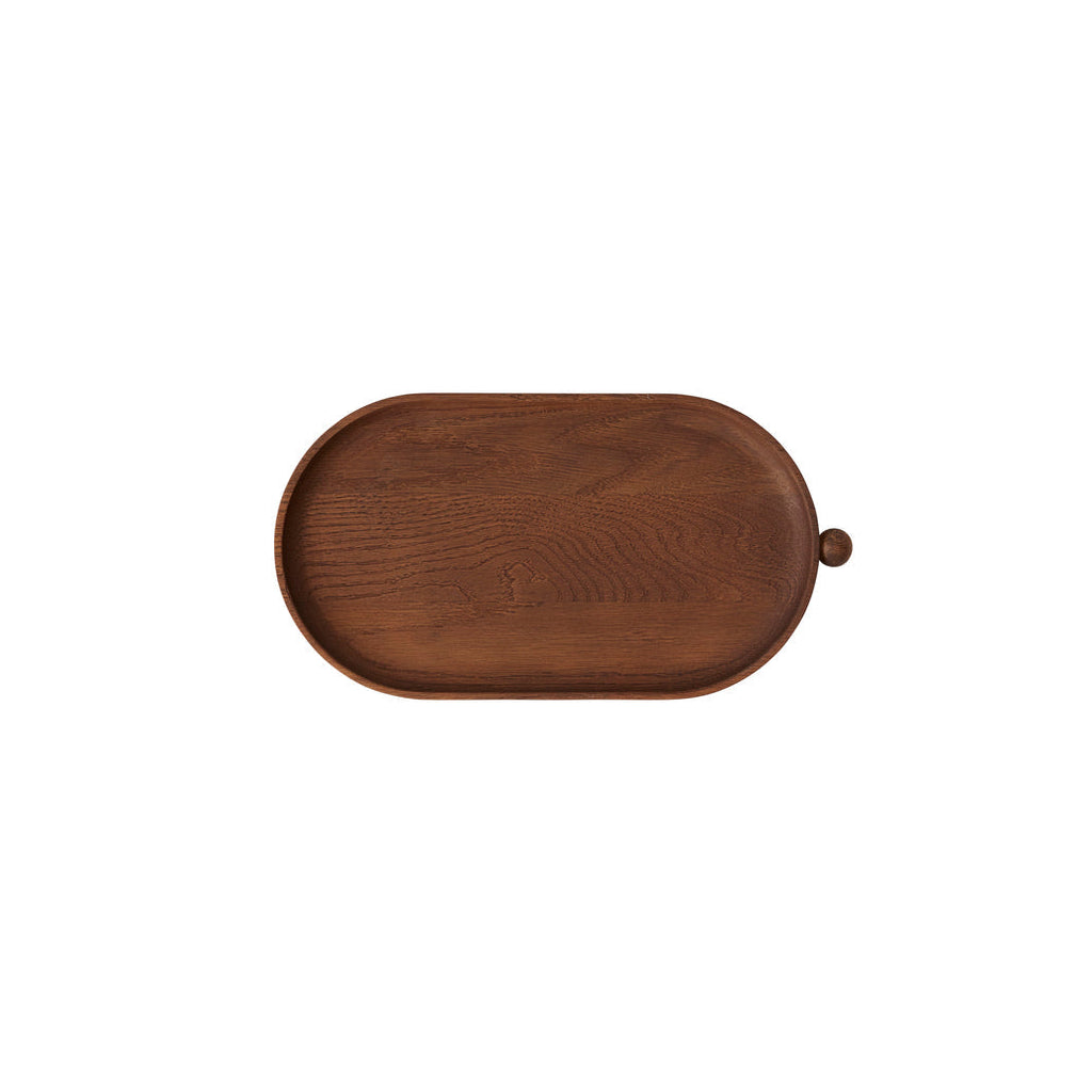 Inka Wood Tray in Dark