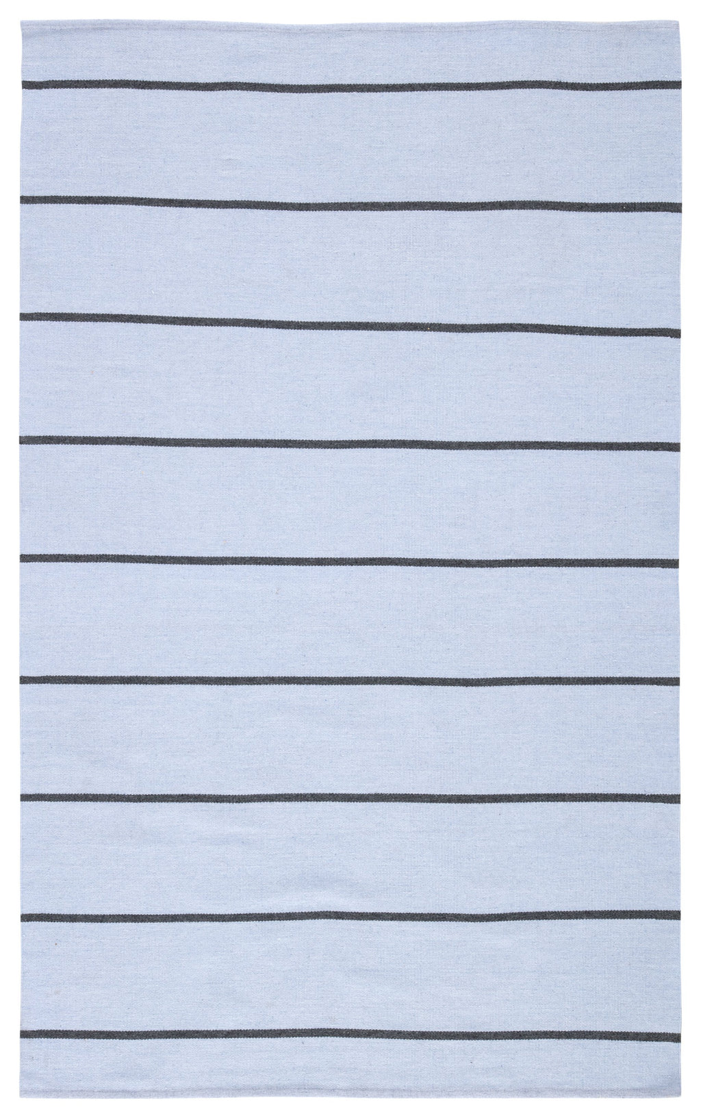 Corbina Indoor/ Outdoor Stripe Light Blue & Gray Area Rug