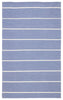 Corbina Indoor/ Outdoor Stripe Blue & Ivory Area Rug