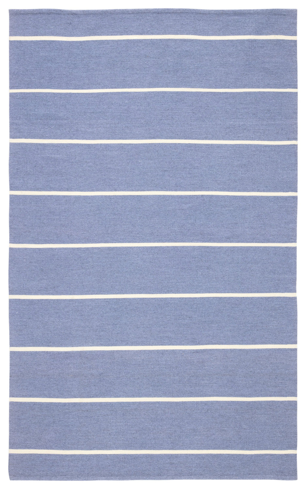 Corbina Indoor/ Outdoor Stripe Blue & Ivory Area Rug