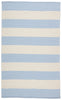 Remora Indoor/ Outdoor Stripe Gray & Ivory Area Rug