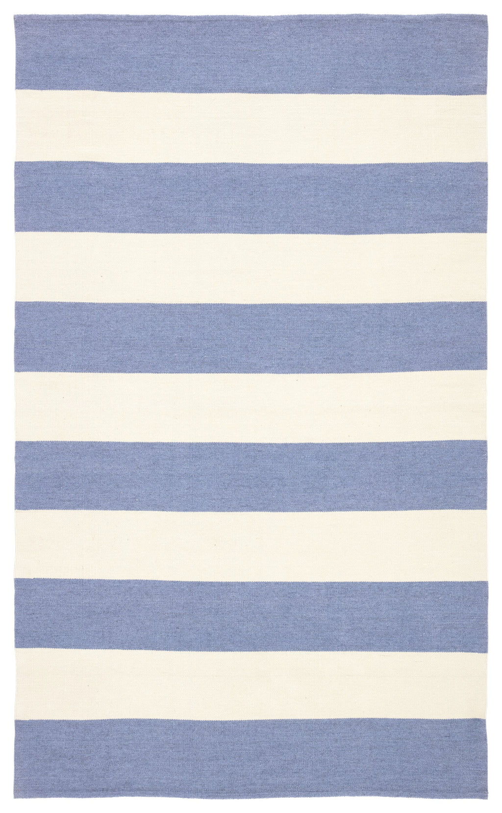 Remora Indoor/ Outdoor Stripe Blue & Ivory Area Rug