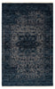 Abington Hand-Knotted Medallion Blue & Gray Area Rug