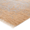 Abington Hand-Knotted Medallion Tan & Gray Area Rug