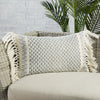 Liri Haskell Indoor/Outdoor Slate & Ivory Pillow 4