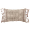 Liri Haskell Indoor/Outdoor Taupe & Ivory Pillow 1