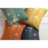 Abo LJA-002 Woven Pillow in Teal & Cream by Surya